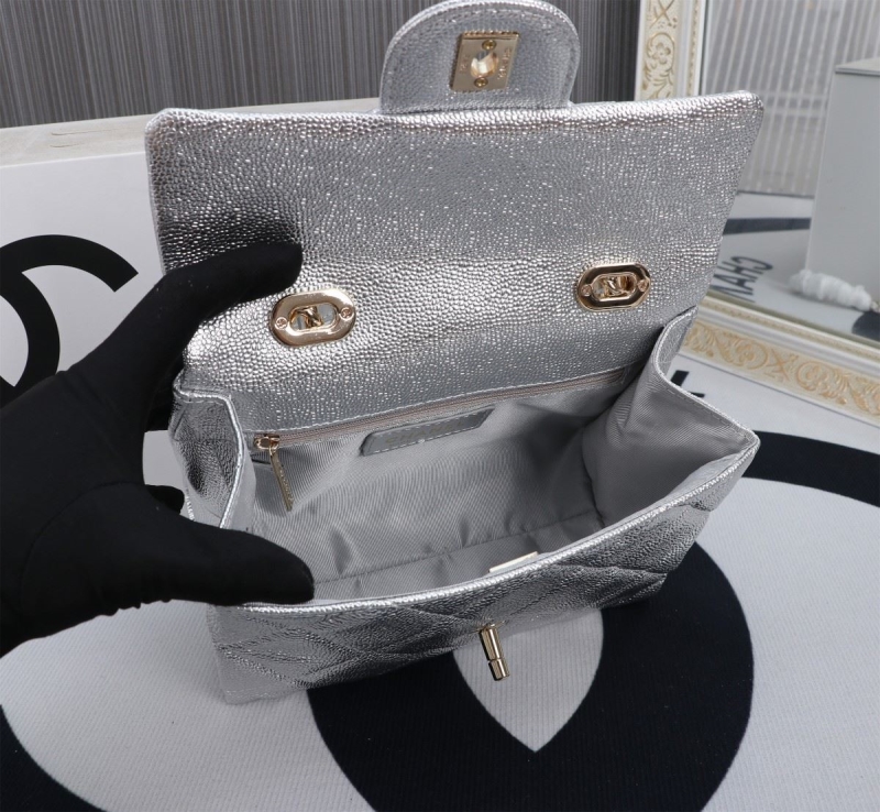 Ch**el top handle bags